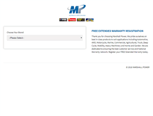 Tablet Screenshot of mplbatteries.com